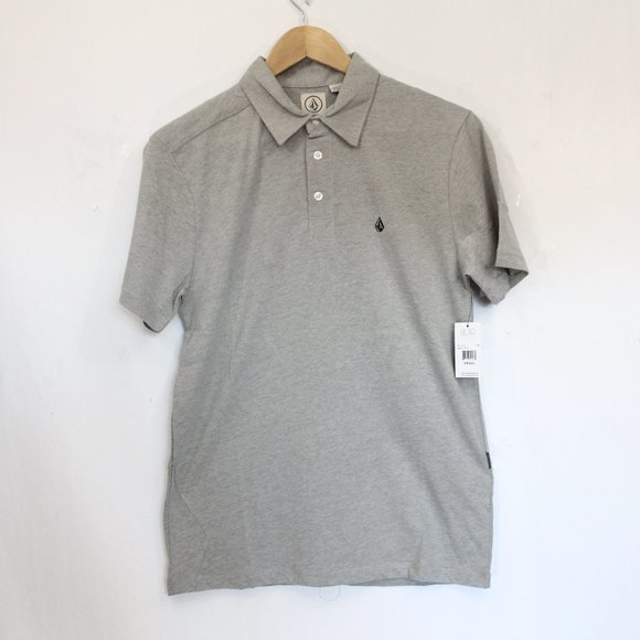 Volcom Banger Polo Shirt NEW Mens Short Sleeve Top Small - Picture 5 of 9